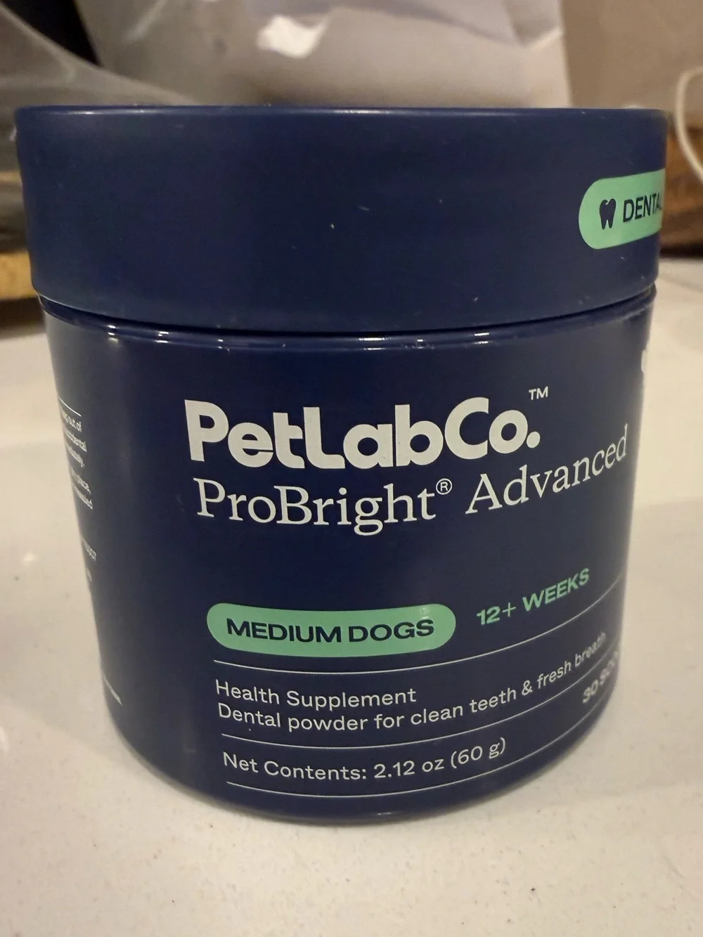 ProBright Dental Powder for Dogs - Medium Dog 25-70lbs